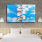 Sky View Personalized Canvas With Multi Names