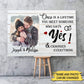 Street Sign Canvas Once In A Lifetime - Personalized Custom Photo Canvas