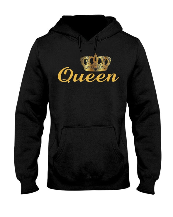 Sweatshirts Black / 3XL Hoodie GOLD QUEEN