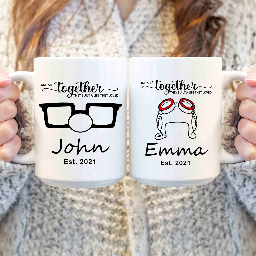 11Oz They Built A Life They Loved Customized Mug For Couple