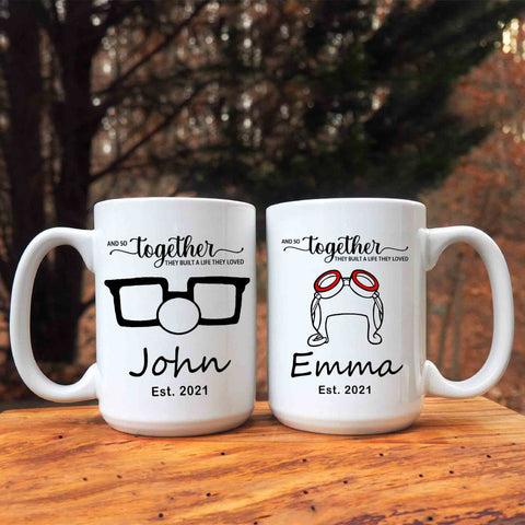 They Built A Life They Loved Customized Mug For Couple
