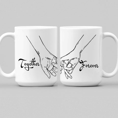 Together & Forever Mugs For Couples
