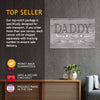 We Love You Daddy Customized Canvas